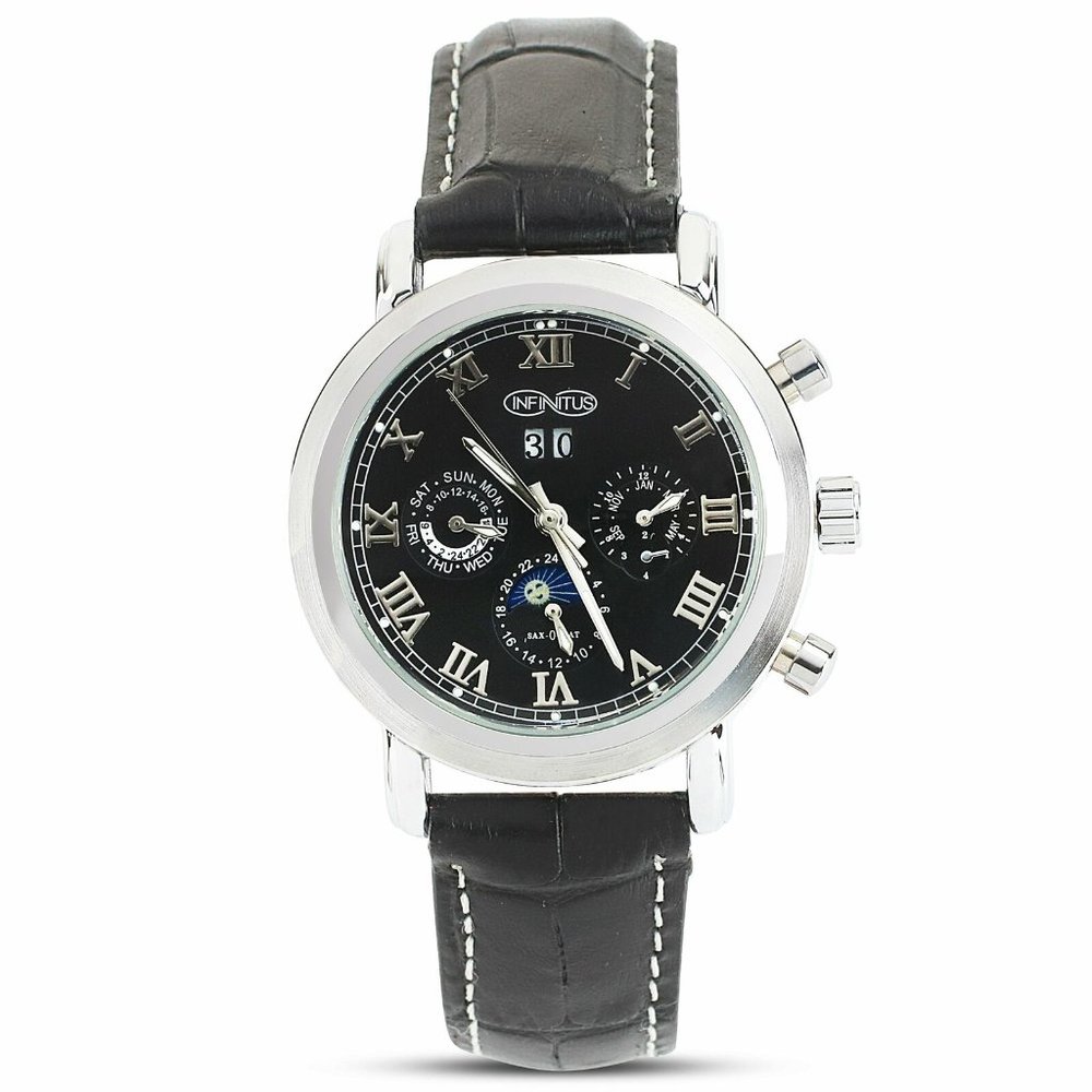 infinitus Automatic men Watch black